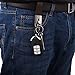 EVELTEK Key Chain for Keys,Car Key Rings & Leather Key Holder for Belt &Key Case& Waist KE-03(Brown)[ 100% Guaranteed Genuine Leather ]