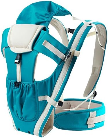 Baby Carrier Cotton Baby Carrier/Multifunctional Baby Sling Toddler Wrap canguru Baby Backpack/Comfortable Baby Kangaroo(Green)