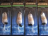 LOT of 4 Classic Fishing Lure Scale Series Spoon Silver 1 3/4"