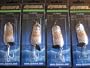 LOT of 4 Classic Fishing Lure Scale Series Spoon Silver 1 3/4"