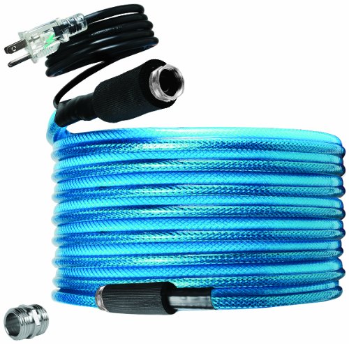 Camco 50ft TastePURE Heated Drinking Water Hose - Lead and BPA Free, Reinforced for Maximum Kink Resistance, 1/2