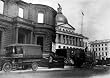 Beacon Street House Demolition Next to the State House, Boston, 1917 - 16x20-inch - Fine-Art-Quality Photographic Print of an Image from the Library of Congress Collection