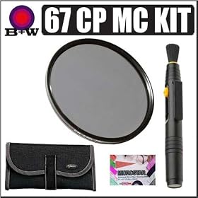 B+W 67mm Circular Polarizer MRC C-POL Filter KIT For Canon EF 70-200mm f/4 L IS USM