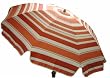 Katani Stripe Coral Spun Poly Umbrella