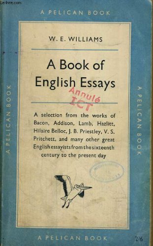 a book of english essays