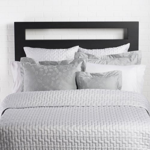 Pair of 100 Percent Rayon from Bamboo Pillow Shams King Ivory