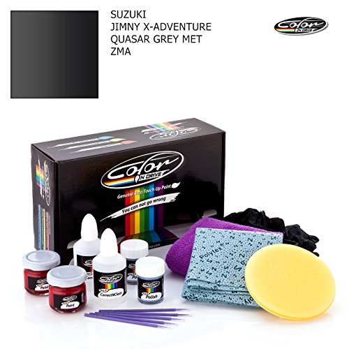 SUZUKI JIMNY X-ADVENTURE / QUASAR GREY MET - ZMA / COLOR N DRIVE TOUCH UP PAINT SYSTEM FOR PAINT CHIPS AND SCRATCHES / BASIC PACK