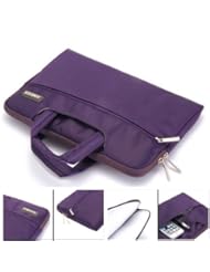 Wireless: Smart Tech ?Nylon Fabric 15-15.6 Inch Laptop / Notebook Computer / MacBook / MacBook Pro / MacBook Air Case Briefcase Bag Pouch Sleeve (purple) - Smart Tech