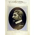 1916 PORTRAIT KING FERDINAND ROUMANIA OLD PRINT