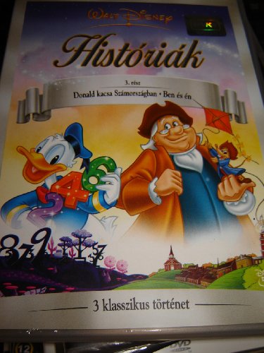 Walt Disney Treasures – Disney Rarities – Fables – Voume Three / Ben and Me / Donald In Mathmagicland / Region 2 PAL DVD / European Edition / 62 minutes / Has ENGLISH, Hebrew, Hungarian, Czech, Polish / Extra game – Mickey treasure hunt