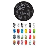 Konad Stamping Nail Art Image Plate M66
