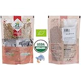 Organic Coriander Seeds - Whole Coriander Seeds in Bulk - ★ USDA Certified Organic - ★ European Union Certified Organic - ★ Pesticides Free - ★ Adulteration Free - ★ Sodium Free - 7 Ounces - 24 Mantra Organic