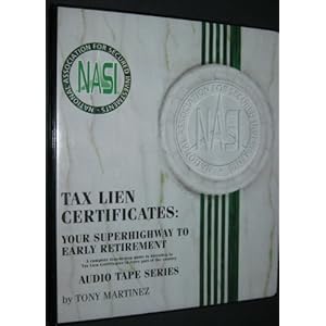 Tony martinez tax lien certificate protege