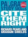 Cite them right: The essential referencing guide (Palgrave Study Skills)