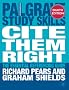 Cite them right: The essential referencing guide (Palgrave Study Skills)