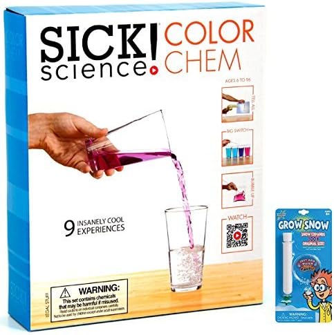 Be Amazing Toys Color Chem Sick Science with Grow Snow