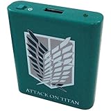 バンダイ 進撃の巨人 USB出力電池式充電器 グリーン SK-04A