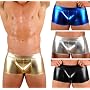 MENS LIQUID METALLIC HOT BODY BOXER SWIMSUIT GARY MAJDELL SPORT