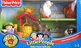Little People - Baby Farm Animals w Sonya Lee & Animals - 2003 Fisher Price Playset