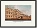 Black Framed/Matted Print 17x23, Leinster House, Dublin, 1792