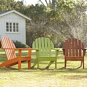 Kids' Outdoor: Kids Outdoor Adirondack Chairs - Adirondack Chair (Green) by