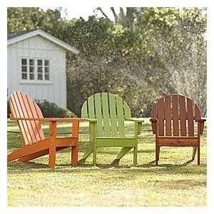 Kids' Outdoor: Kids Outdoor Adirondack Chairs - Adirondack Chair (Green) by