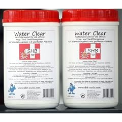 2 X 1 Liter SHB Swiss Water Clear Filtergranulat 1000 ml Nachf�llgranulat f�r Wasserfilter, Luftbefeuchter, Ultraschallvernebler, alle wiederbef�llbaren Classic-Patronen (In-Ta-Fil , Laurastar)