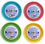 1 kg Knetix Softknete im 4er Set: rot...