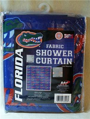 Florida Fabric Shower Curtain