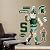 NCAA Michigan State Mascot Wall Decal