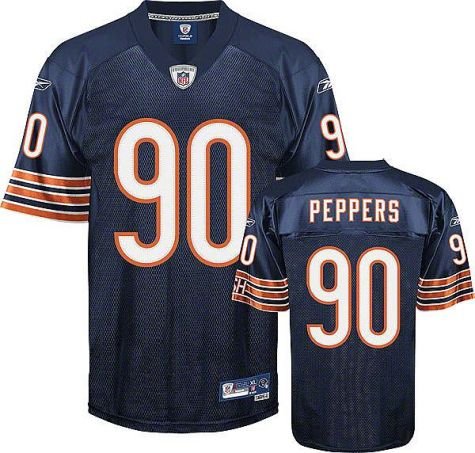 Youth Chicago Bears #90 Julius Peppers Team Premier Jersey - S 8