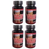 ACAI Juice Extreem -240 CAPSULES 100% PURE, 4 times MORE potent for each MG ACAI Berry Natural Nutrition, Energy and also used for Weight Loss Detox Diet 4 Bottles, 4 Months , 1200 Mg