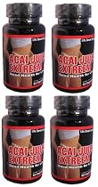 ACAI Juice Extreem -240 CAPSULES 100% PURE, 4 times MORE potent for each MG ACAI Berry Natural Nutrition, Energy and also used for Weight Loss Detox Diet 4 Bottles, 4 Months , 1200 Mg