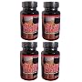 ACAI Juice Extreem -240 CAPSULES 100% PURE, 4 times MORE potent for each MG ACAI Berry Natural Nutrition, Energy and also used for Weight Loss Detox Diet 4 Bottles, 4 Months , 1200 Mg