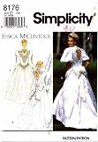Simplicity 8176 Sewing Pattern Jessica McClintock Bridal Gowns Dress Size 4 8 Bust 29 1/2 31 1/2 51rNvjSxZDL. SL160 Simplicity 8176 Sewing Pattern Jessica McClintock Bridal Gowns Dress Size 4 8 Bust 29 1/2 31 1/2