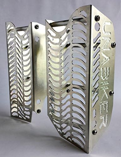 Unabiker KTM 98-07 4 stroke Radiator Gaurds - Orange