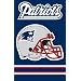 New England Patriots Applique Banner Flag