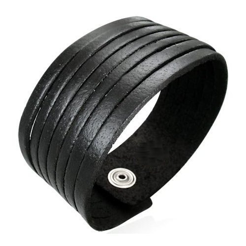 cored Lederarmband schwarz kk20 Preisvergleich