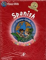 Spanish for kids: Power-Glide Children's Spanish Adventure Course Levels 1-3 bundle (Spanish Edition)