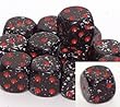 Speckled 16mm d6 Space Pipped Dice
