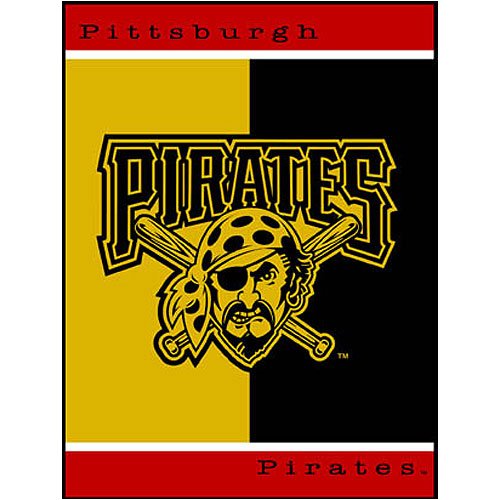 Buy Biederlack 54373 Pittsburgh Pirates All-Star Throw Blanket - 60x80 by Biederlack
