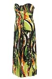 LIMITED COLLECTION Multi Bandeau Slinky Maxi Dress