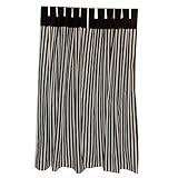 Tadpoles Damask Set of 2 Tab Top Curtain Panels