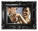 Kiera Grace Virginia Ornate Picture Frame, 4 by 6-Inch, Black