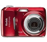 KODAK C1530 - rot + Ultrakompaktes Etui 9,5 x 2,7 x 6,5 cm .