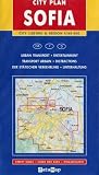 Sofia (Bulgaria) 1:20,000 Street Map & Region 1:160,000 DATAMAP