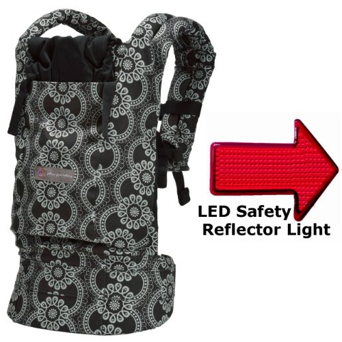 Buy Low Price Cozy ERGO Baby BCO001PPB84 Organic Petunia Pickle Bottom Evening In Innsbruck Baby Carrier and LED Safety Reflector Light B005B693J2