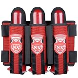NXE Paintball 2008 Elevation Pod Pack 3+2+2 - Red