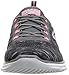 Skechers Sport Women's Glider Deep Space Fashion Sneaker,Charcoal/Coral,7 M US