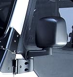 2003-2006 Jeep Wrangler & Unlimited Black Left Side Side Mirror